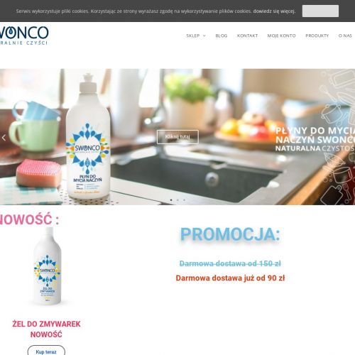 Ekologiczny płyn do prania tkanin dla dzieci