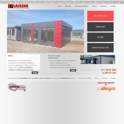 Oborniki - pawilon sklepowy