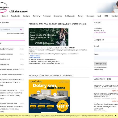 Kraków - materac rehabilitacyjny