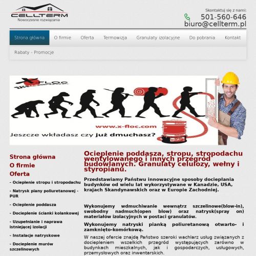 Ocieplenie metoda wdmuchiwania