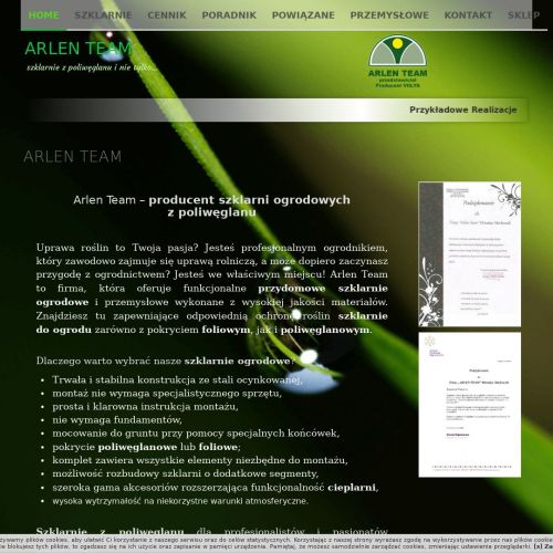 Szklarnia do ogrodu w Poznaniu