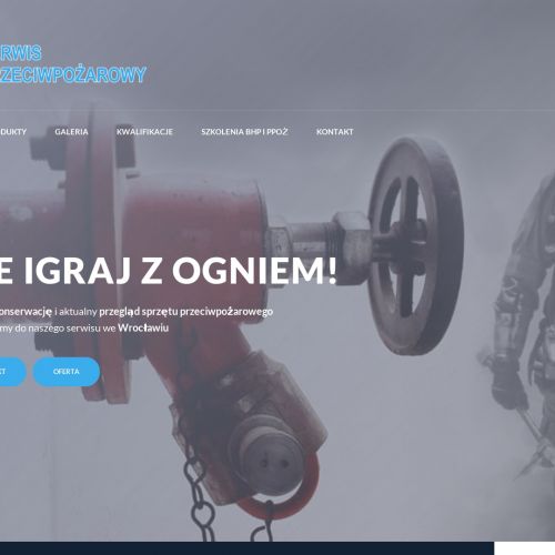 Sprzęt przeciwpożarowy - Legnica