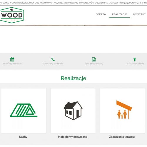 Budowa drewnianego domu letniskowego w Łodzi