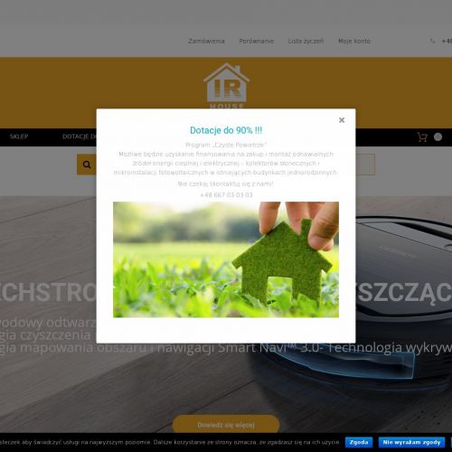 Panele na podczerwień