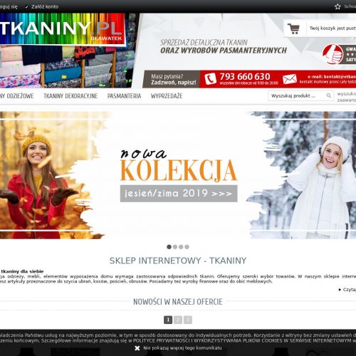 Tkaniny sukienkowe sklep internetowy