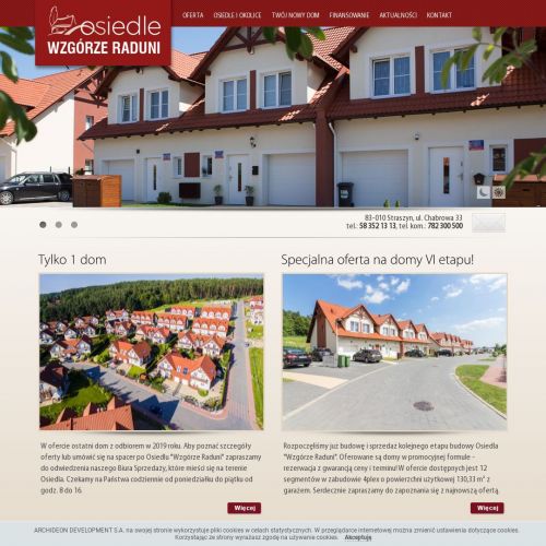 Domy na bezpiecznym osiedlu - Sopot