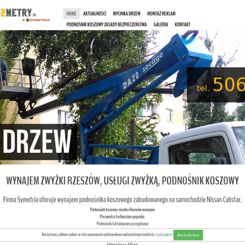 Rzeszów - wynajęcie podnośnika teleskopowego