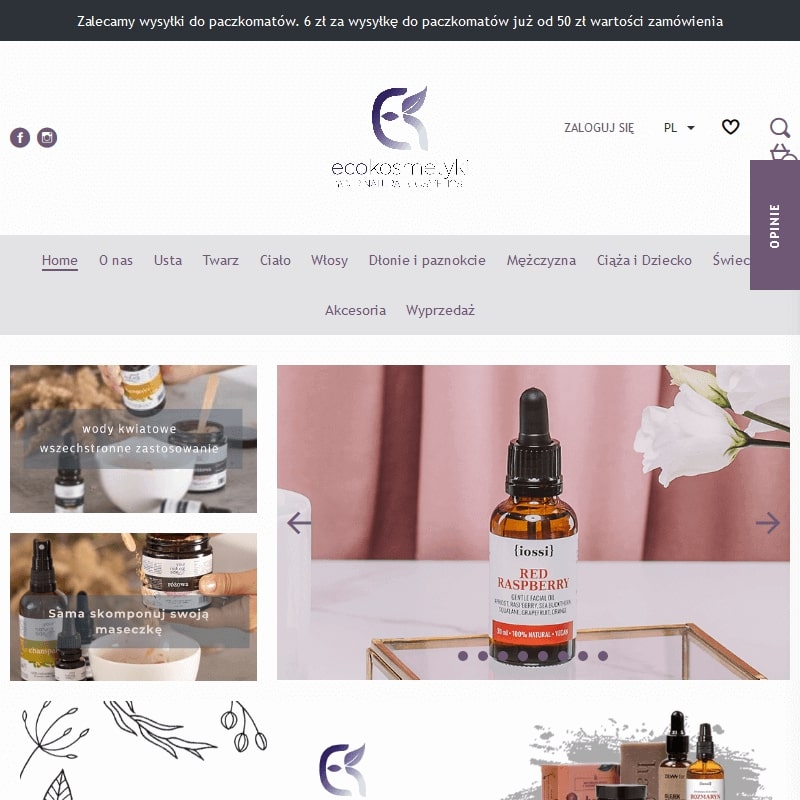 Kosmetyki naturalne zew