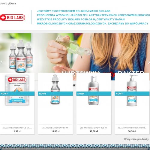 Antybakteryjny żel do rąk