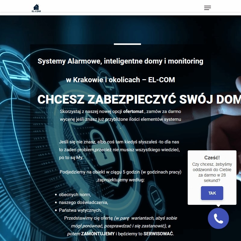 Instalowanie kamer monitoringu Kraków