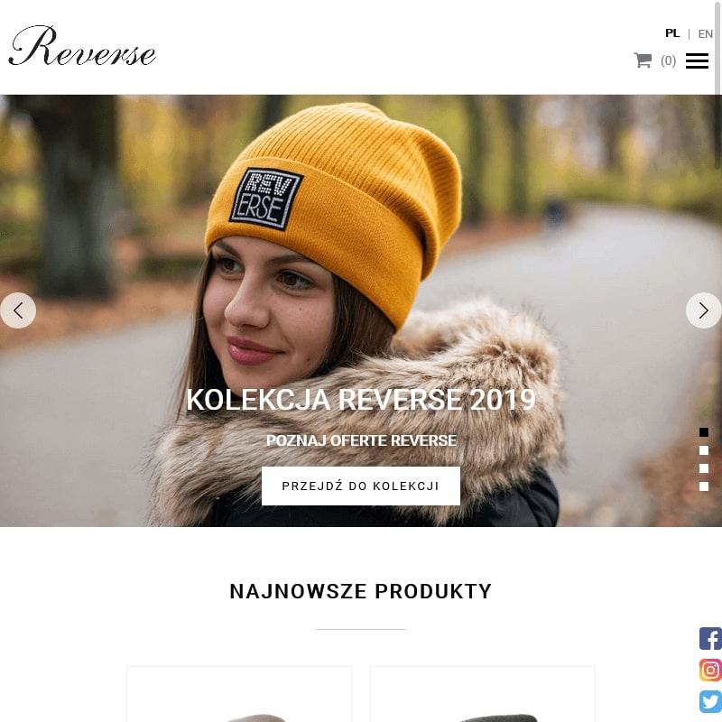 Czapka zimowa damska z futerkiem - łódź