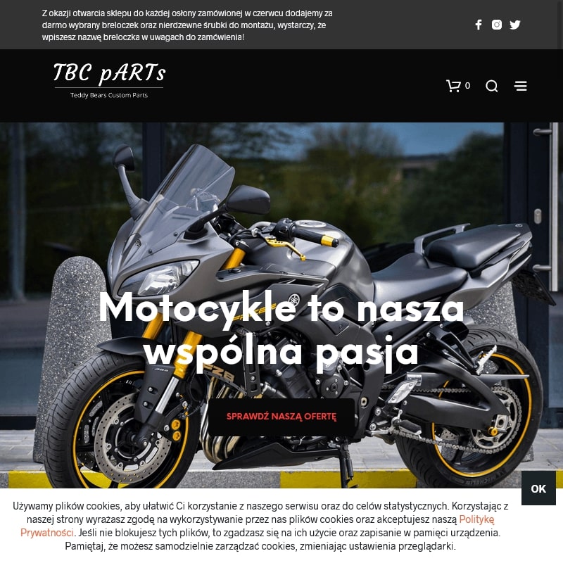 Brelok do kluczy motocyklowych