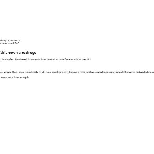 Praca księgowość - Bochnia