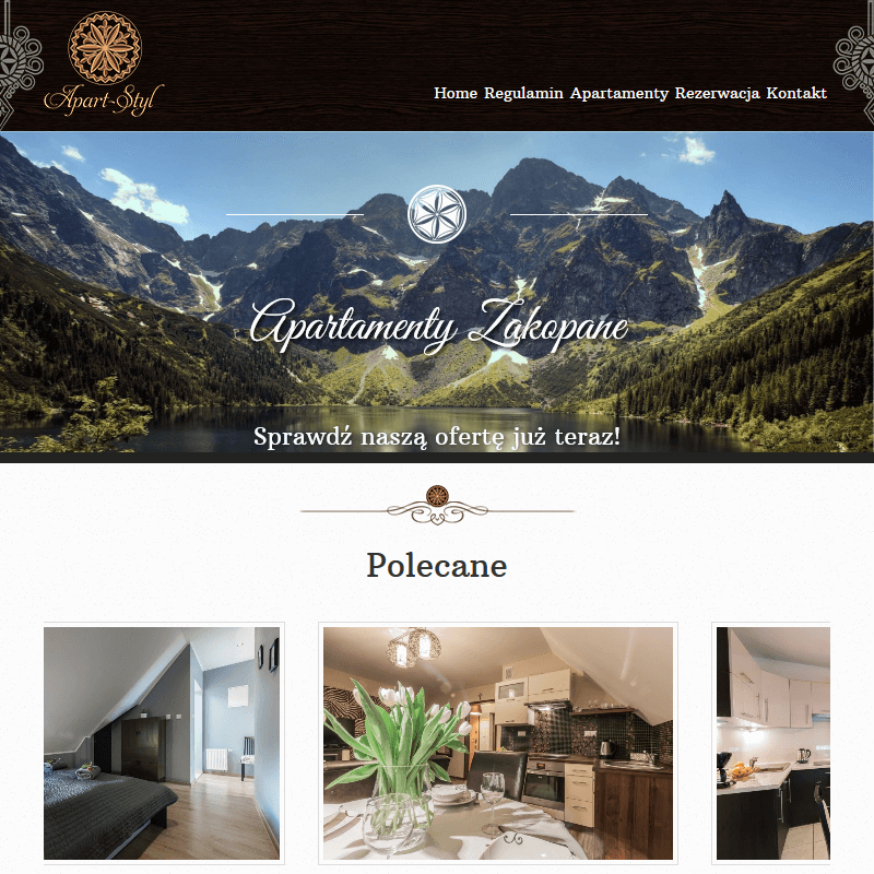 Noclegi zakopane apartamenty w Zakopanem