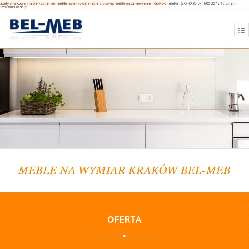 Kuchnie na wymiar kraków nowa huta