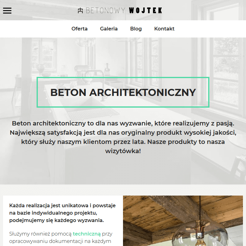 Beton architektoniczny łazienka Wrocław