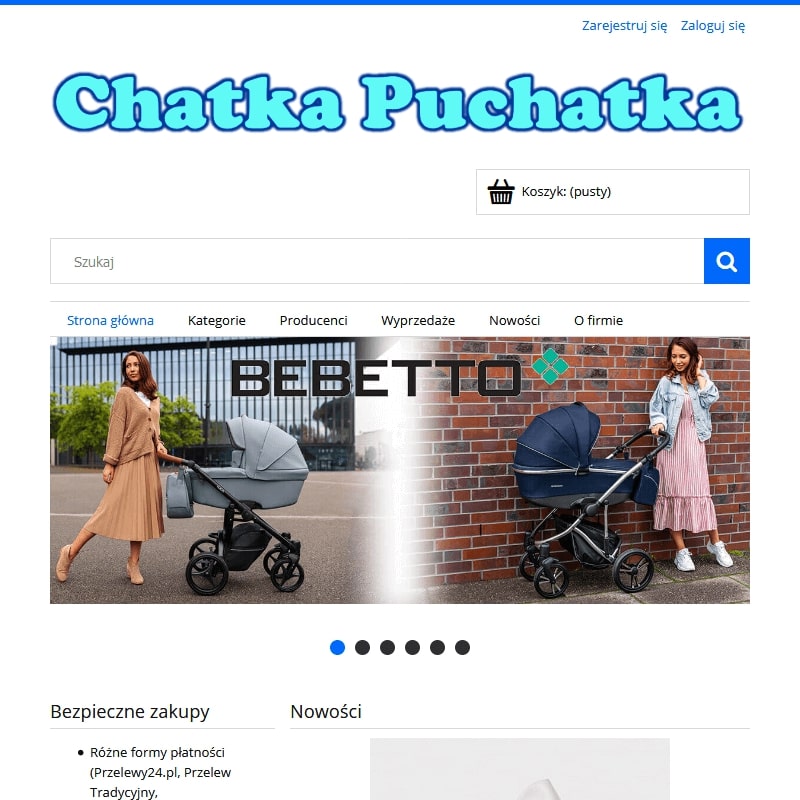 Chatka puchatka sklep internetowy