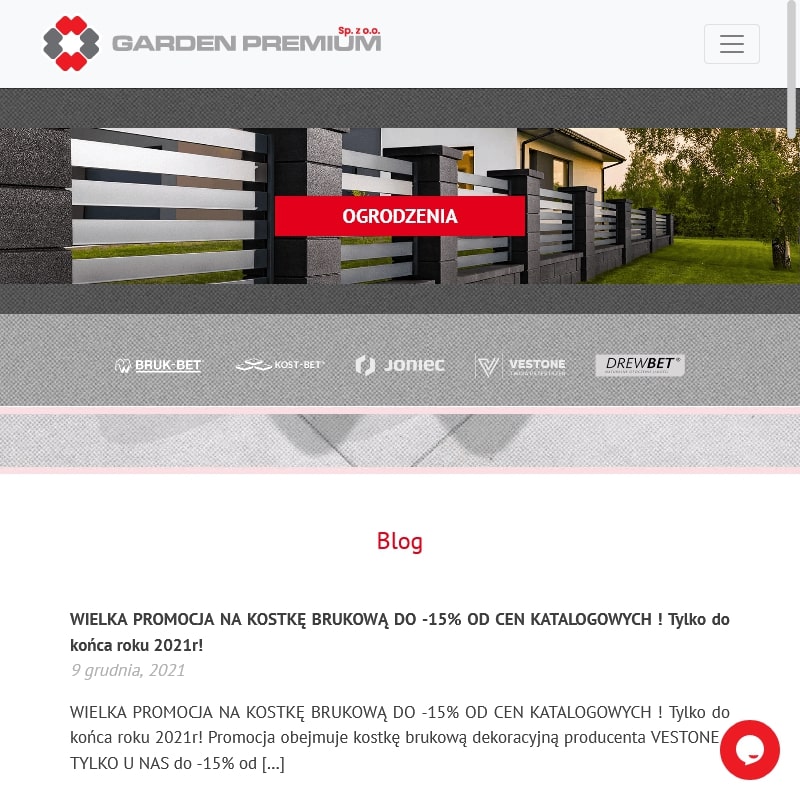 Bloczki betonowe w Kleczew