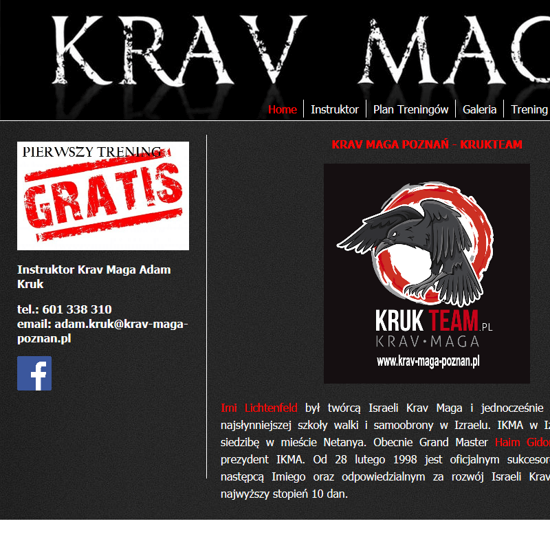 Trening indywidualny krav maga - Poznań