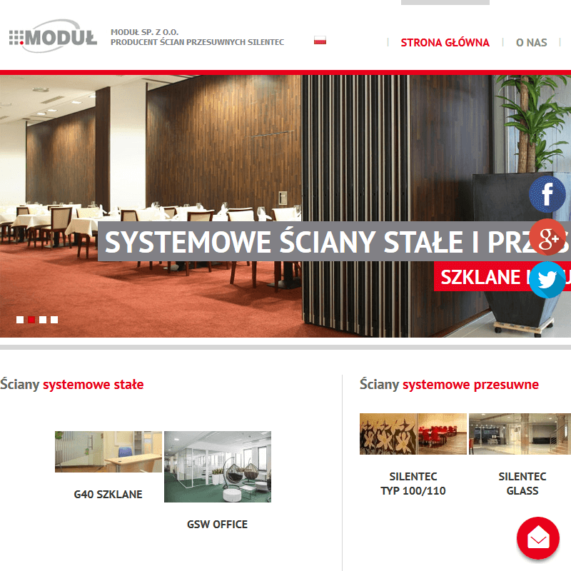 Producent ścian przesuwnych