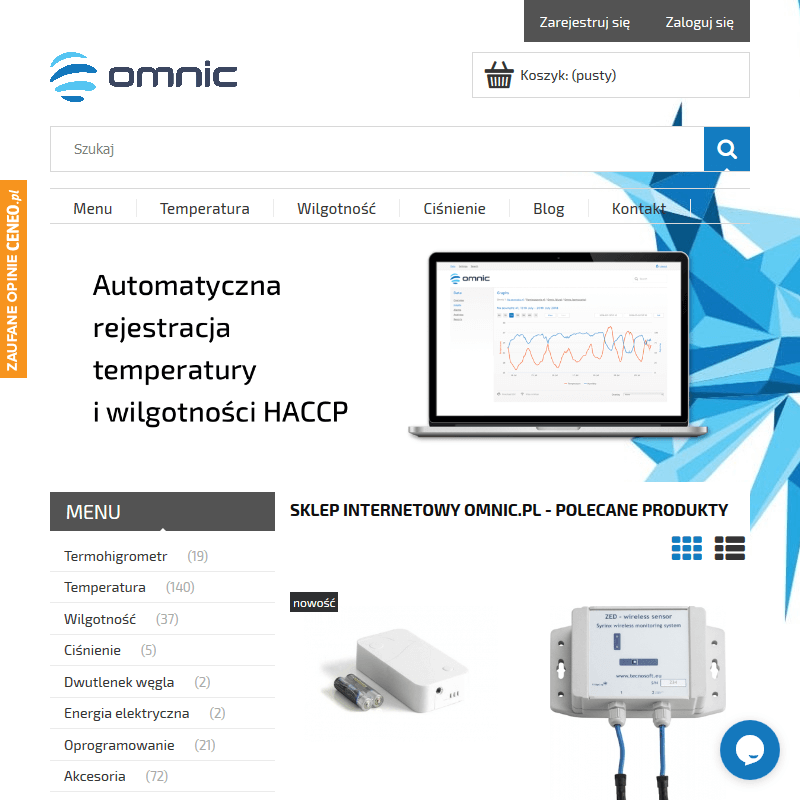 Rejestrator temperatury i wilgotności