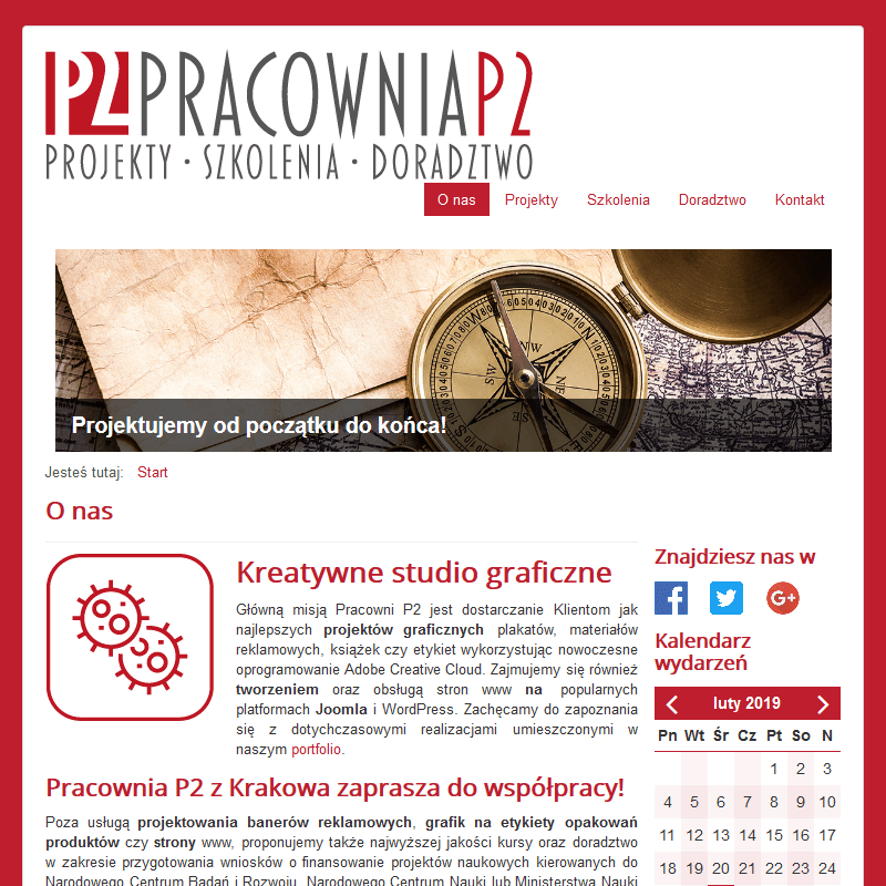 Kraków - obsługa graficzna stron