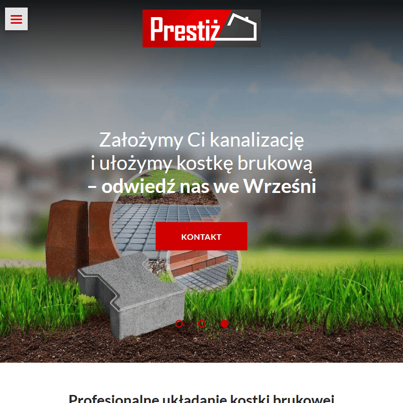 Układanie kostki brukowej środa Wielkopolska