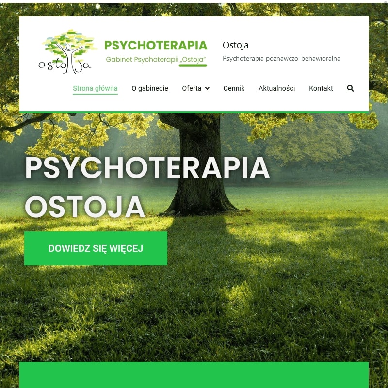 Psychoterapia behawioralna - Warszawa