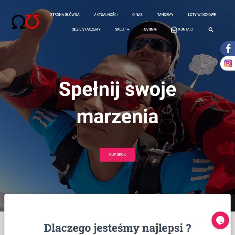 Skoki spadochronowe śląsk w Rybniku