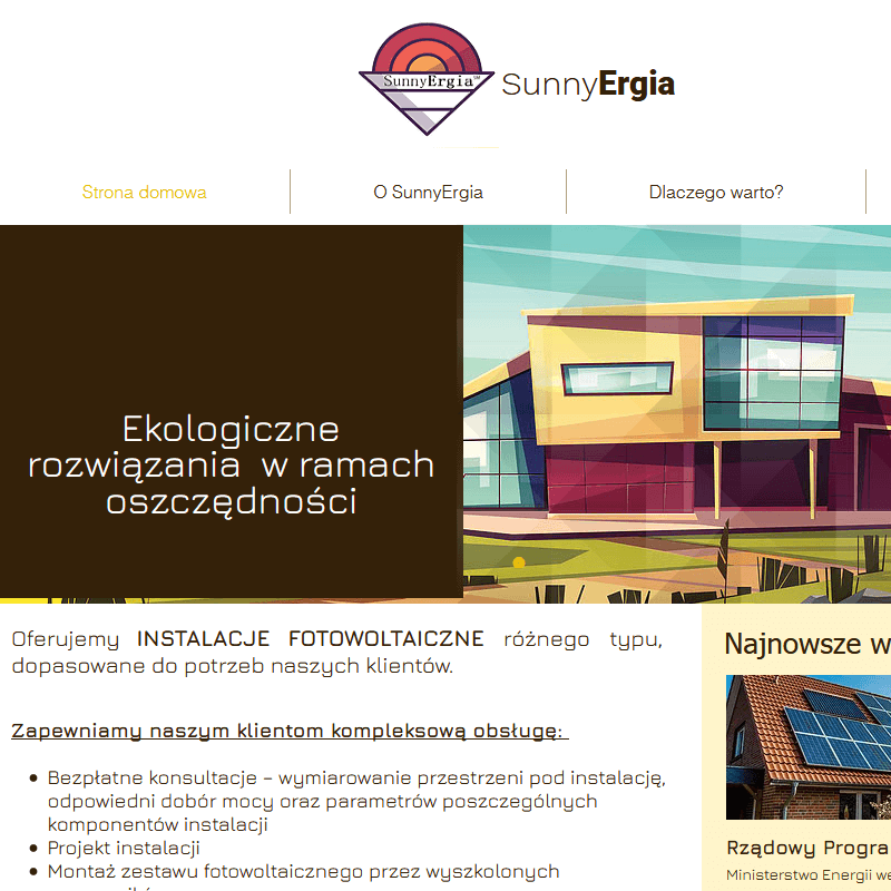 Panel fotowoltaiczny - Gdynia