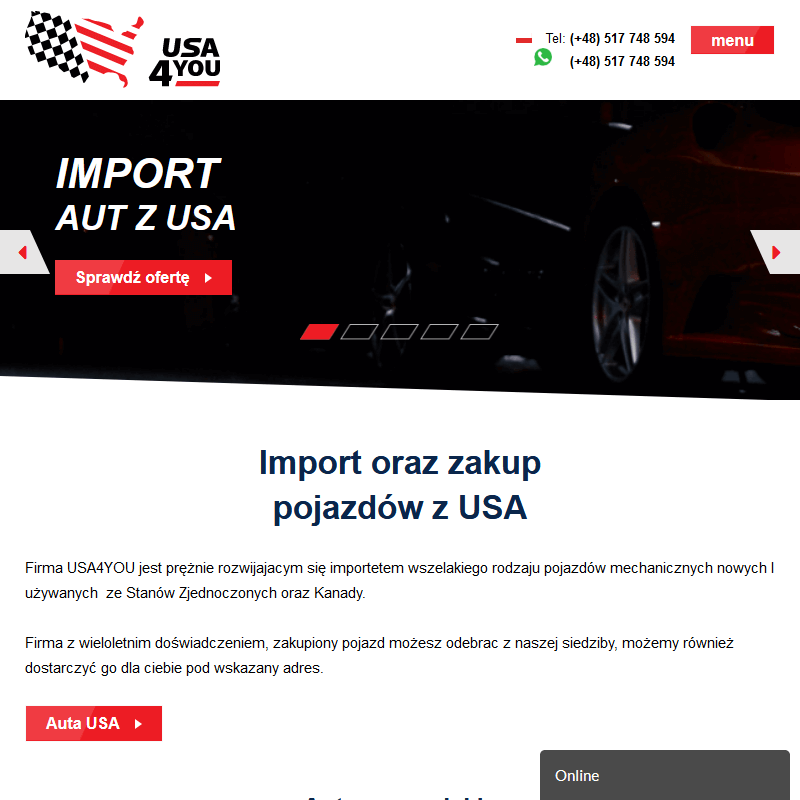 Samochody ze stanów importer